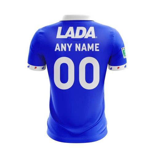 LIGA MX Cruz Azul Personalized Retro Design Home Polo