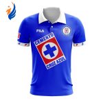 LIGA MX Cruz Azul Personalized Retro Design Home Polo