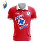 LIGA MX Cruz Azul Personalized Retro Design Third Polo
