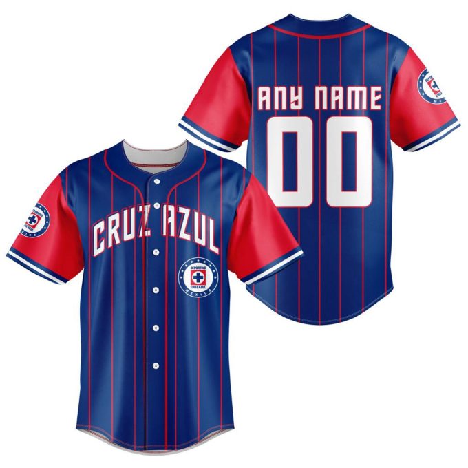LIGA MX Cruz Azul Special Baseball Jersey Gift for Men Women
