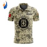 LIGA MX Cruz Azul Special Camo Design Polo Gift for Men Women LIGA MX Cruz Azul Special Camo Design Polo Gift for Men Women