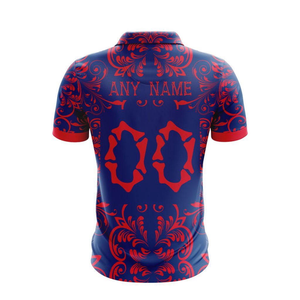 LIGA MX Cruz Azul Special Dia De Muertos Design Polo Gift for Men Women LIGA MX Cruz Azul Special Dia De Muertos Design Polo Gift for Men Women