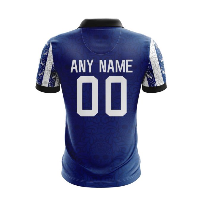 LIGA MX Cruz Azul Special Dia De Muertos Design Polo Gift for Men Women