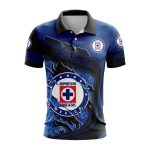 LIGA MX Cruz Azul Special Polo Design Gift for Men Women LIGA MX Cruz Azul Special Polo Design Gift for Men Women