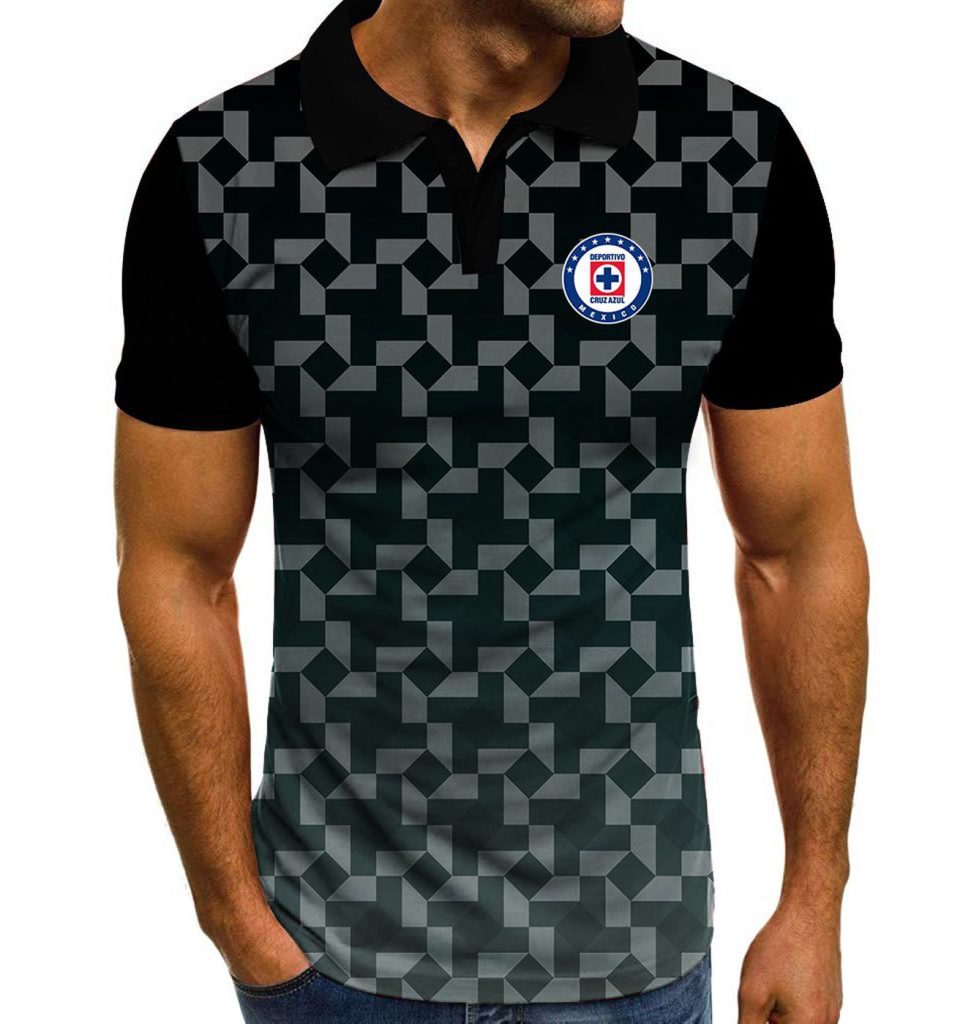 Liga MX Cruz Azul | Specialized Specialized Polo With Multi Color Gift for Men Women Liga MX Cruz Azul | Specialized Specialized Polo With Multi Color Gift for Men Women