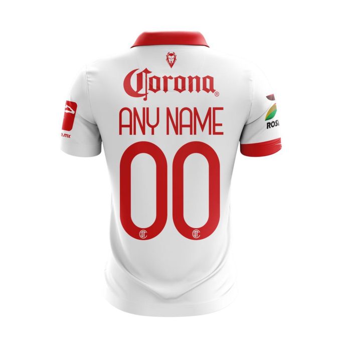LIGA MX Deportivo Toluca 2023 – 2024 Away Polo