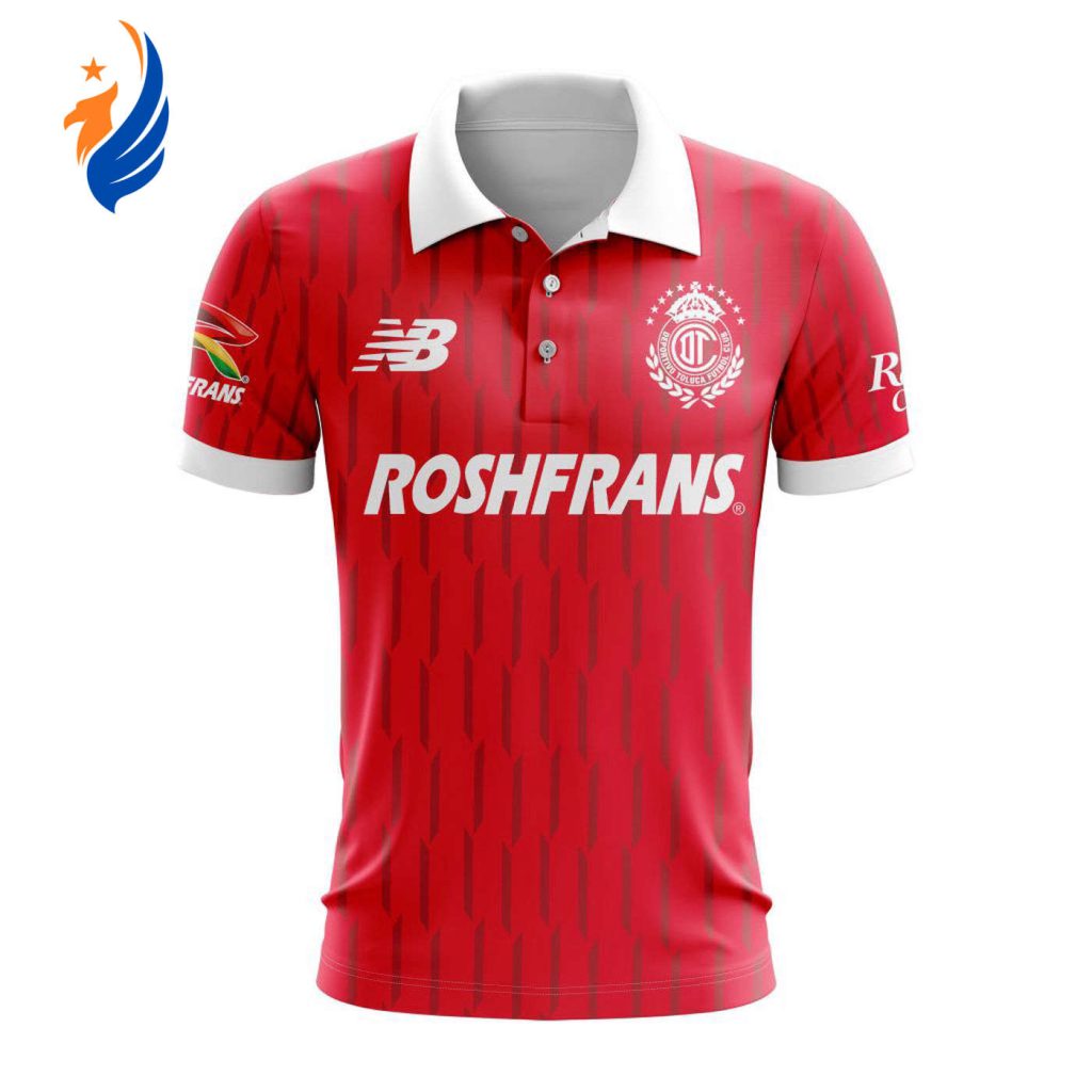 LIGA MX Deportivo Toluca Personalized 2024-2025 Home Polo LIGA MX Deportivo Toluca Personalized 2024-2025 Home Polo