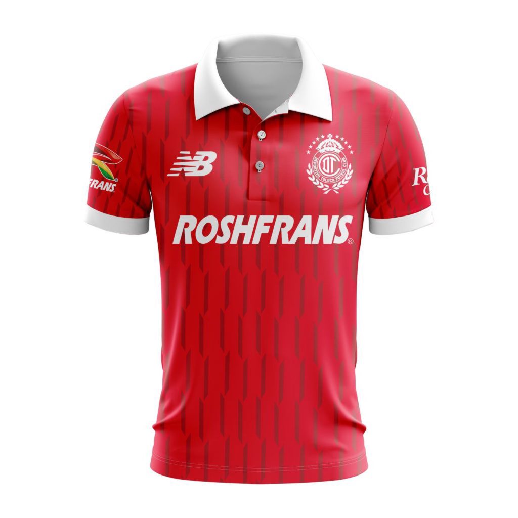 LIGA MX Deportivo Toluca Personalized 2024-2025 Home Polo LIGA MX Deportivo Toluca Personalized 2024-2025 Home Polo
