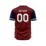 LIGA MX Deportivo Toluca Special Aztec Design Baseball Jersey Gift for Men Women