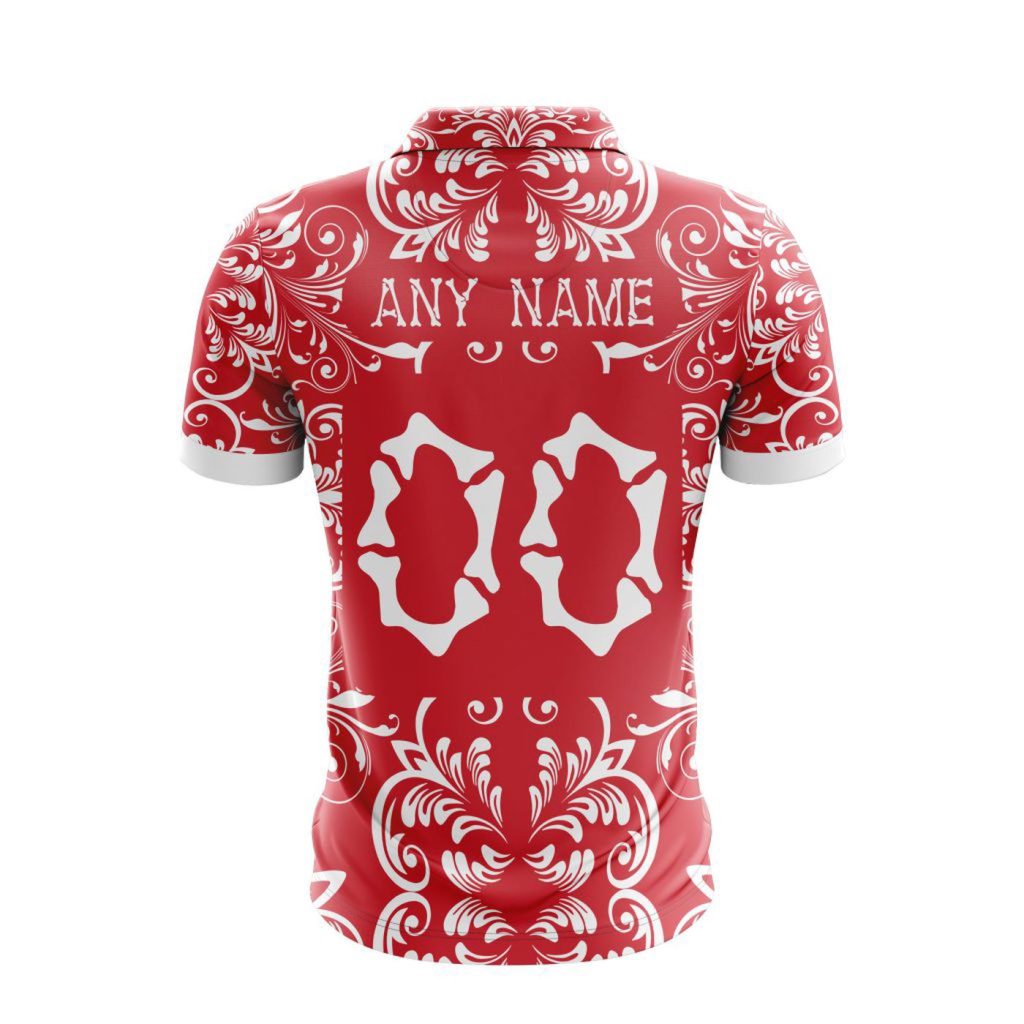 LIGA MX Deportivo Toluca Special Dia De Muertos Design Polo Gift for Men Women LIGA MX Deportivo Toluca Special Dia De Muertos Design Polo Gift for Men Women