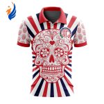 LIGA MX Deportivo Toluca Special Dia De Muertos Design Polo Gift for Men Women LIGA MX Deportivo Toluca Special Dia De Muertos Design Polo Gift for Men Women