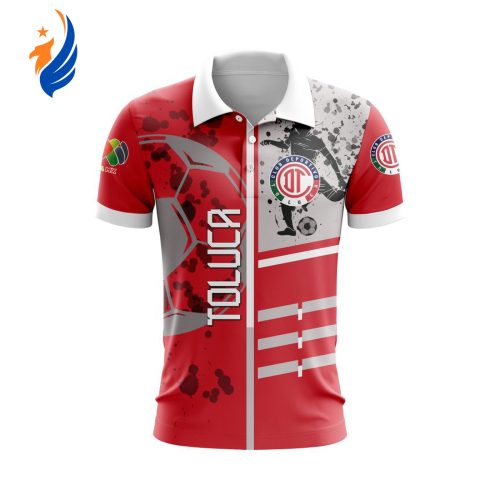 LIGA MX Deportivo Toluca Special Polo Design Concept Kits Gift for Men Women 3d Printed Hoodie