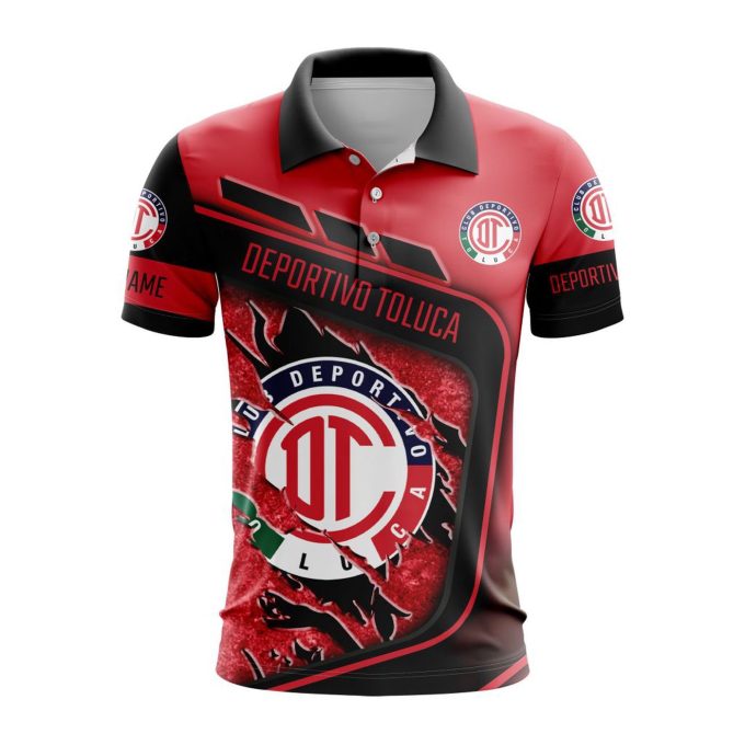 LIGA MX Deportivo Toluca Special Polo Design Gift for Men Women