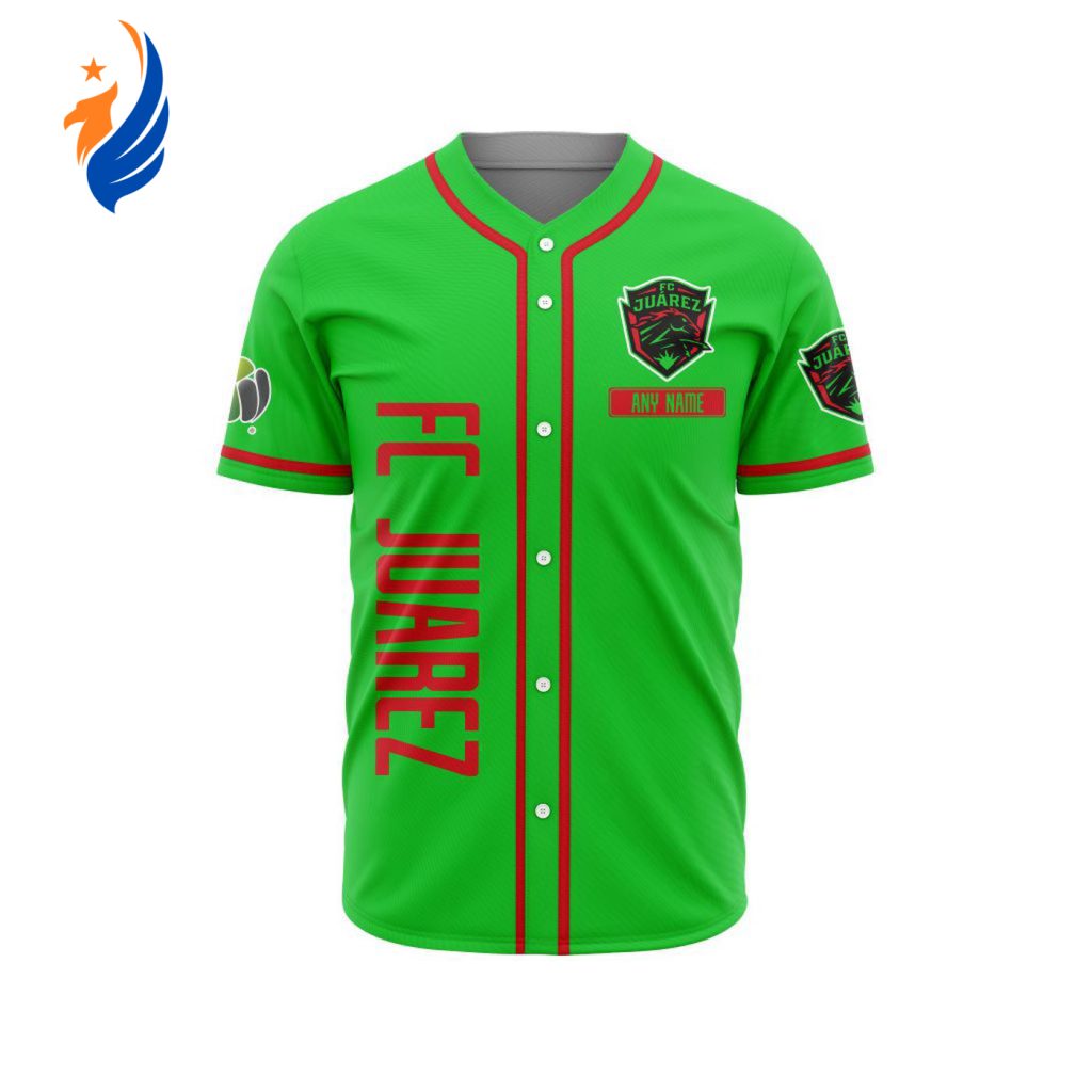 LIGA MX FC Juarez Personalized Name Baseball Jersey Gift for Men Women LIGA MX FC Juarez Personalized Name Baseball Jersey Gift for Men Women