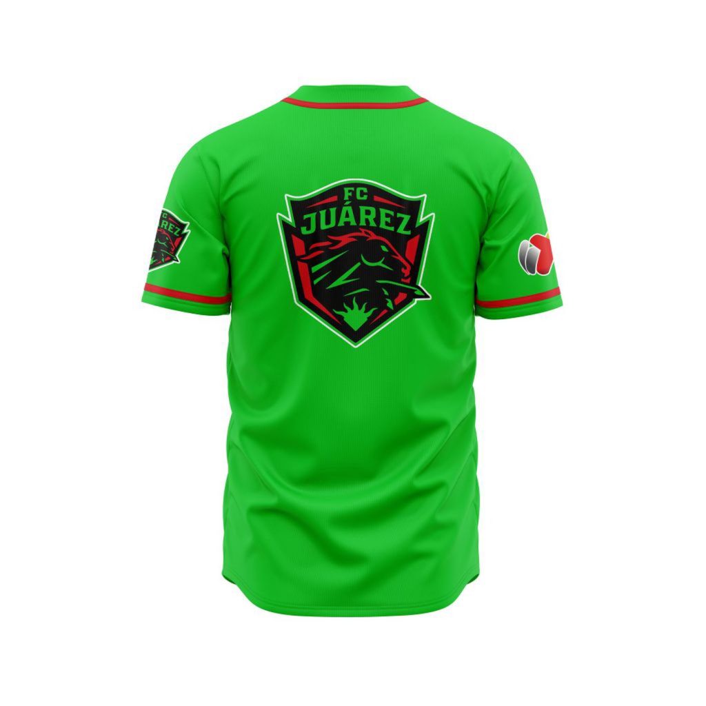 LIGA MX FC Juarez Personalized Name Baseball Jersey Gift for Men Women LIGA MX FC Juarez Personalized Name Baseball Jersey Gift for Men Women