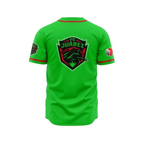 LIGA MX FC Juarez Personalized Name Baseball Jersey Gift for Men Women