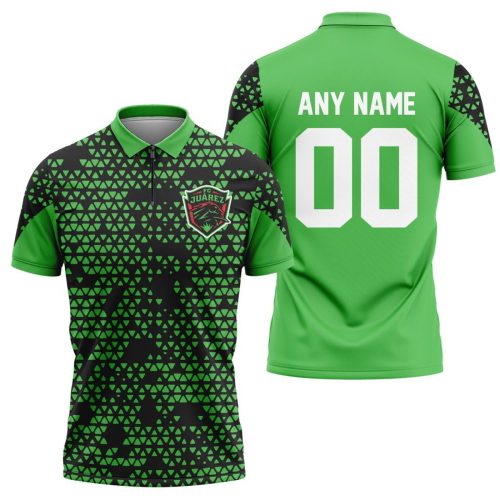 LIGA MX FC Juarez Personalized Zipper Polo Gift for Men Women