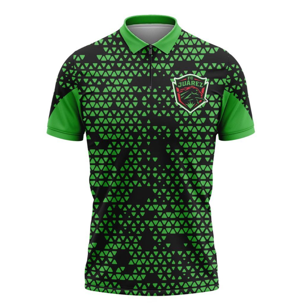 LIGA MX FC Juarez Personalized Zipper Polo Gift for Men Women LIGA MX FC Juarez Personalized Zipper Polo Gift for Men Women