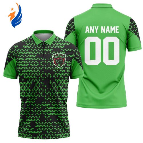 LIGA MX FC Juarez Personalized Zipper Polo Gift for Men Women