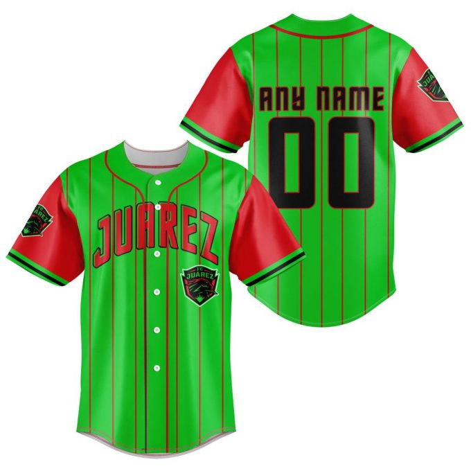 LIGA MX FC Juarez Special Baseball Jersey Gift for Men Women