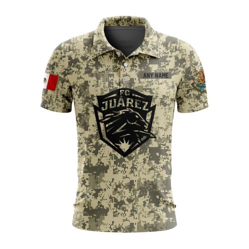 LIGA MX FC Juarez Special Camo Design Polo Gift for Men Women