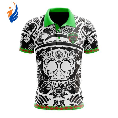 LIGA MX FC Juarez Special Dia De Muertos Design Polo Gift for Men Women