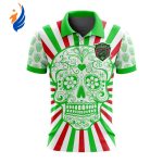 LIGA MX FC Juarez Special Dia De Muertos Design Polo Gift for Men Women LIGA MX FC Juarez Special Dia De Muertos Design Polo Gift for Men Women