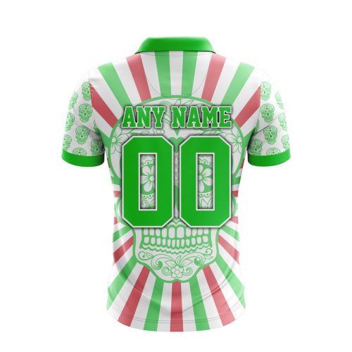 LIGA MX FC Juarez Special Dia De Muertos Design Polo Gift for Men Women