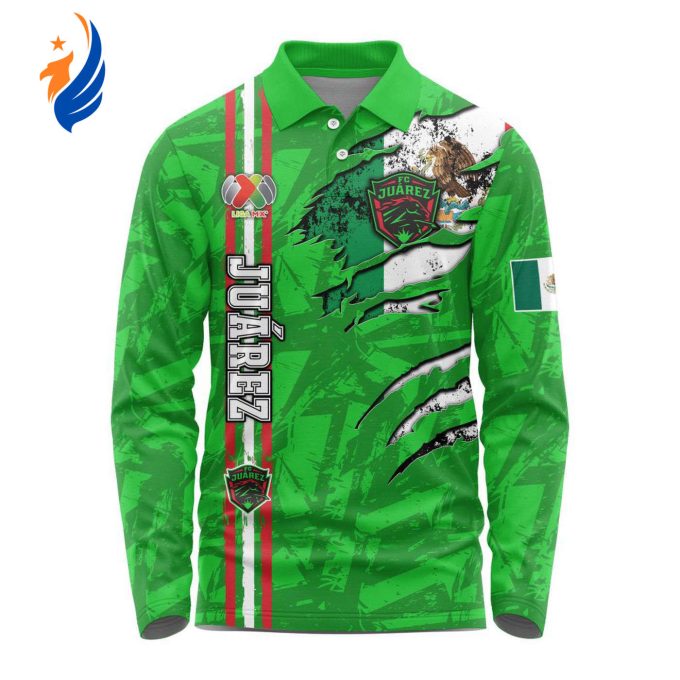 LIGA MX FC Juarez Special Long Sleeve Polo Design Kits Gift for Men Women 3d Printed Hoodie LIGA MX FC Juarez Special Long Sleeve Polo Design Kits Gift for Men Women 3d Printed Hoodie