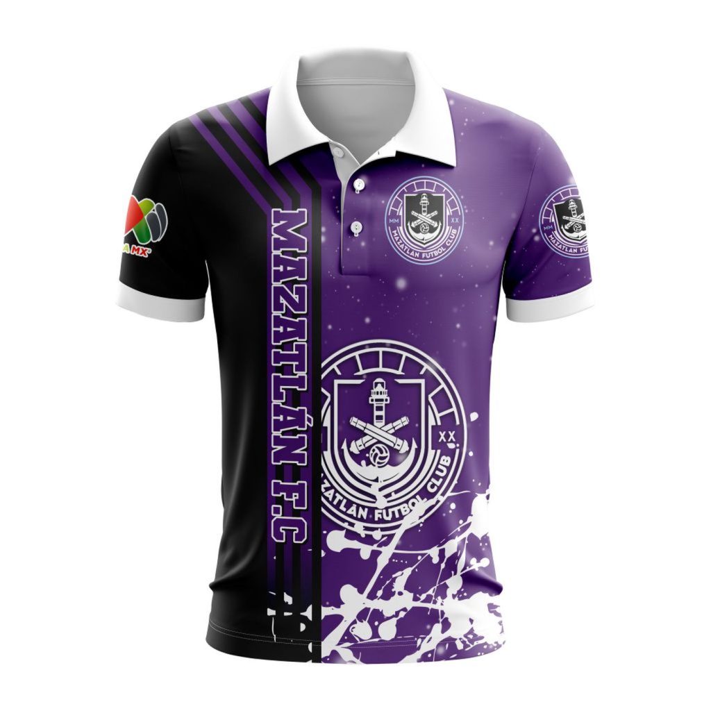 LIGA MX Mazatlan F.C New Design Polo For Fan Gift for Men Women LIGA MX Mazatlan F.C New Design Polo For Fan Gift for Men Women