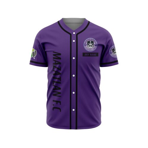 LIGA MX Mazatlan F.C Personalized Name Baseball Jersey Gift for Men Women