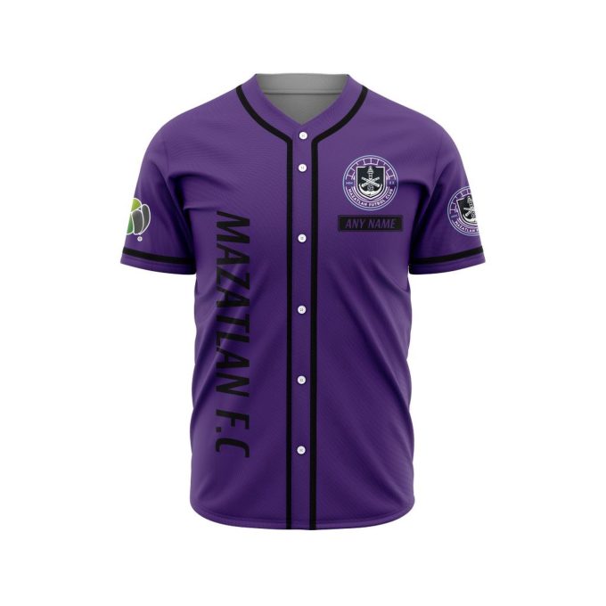 LIGA MX Mazatlan F.C Personalized Name Baseball Jersey Gift for Men Women