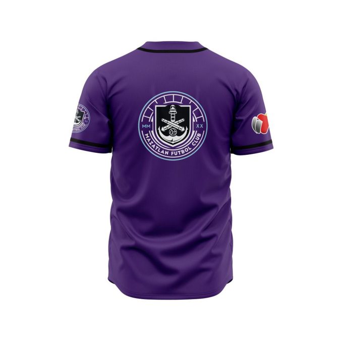 LIGA MX Mazatlan F.C Personalized Name Baseball Jersey Gift for Men Women