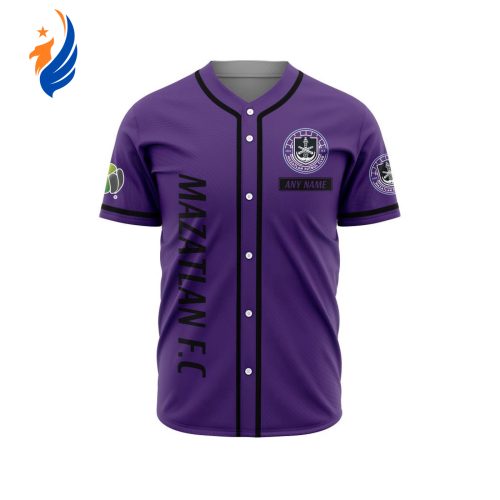 LIGA MX Mazatlan F.C Personalized Name Baseball Jersey Gift for Men Women
