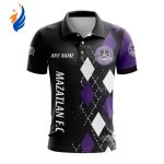 LIGA MX Mazatlan F.C Personalized Name Polo Design Gift for Men Women