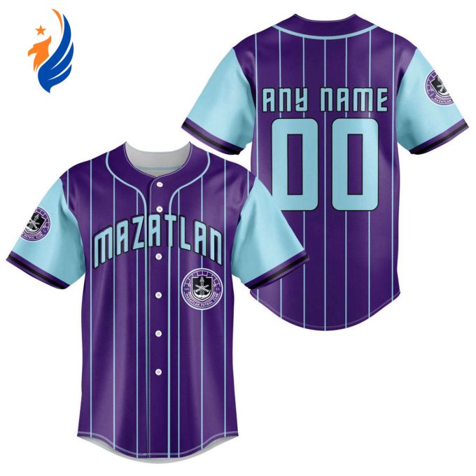 LIGA MX Mazatlan F.C Special Baseball Jersey Gift for Men Women LIGA MX Mazatlan F.C Special Baseball Jersey Gift for Men Women