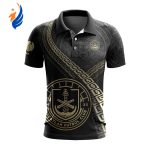 LIGA MX Mazatlan F.C Special Black And Gold Design Polo LIGA MX Mazatlan F.C Special Black And Gold Design Polo
