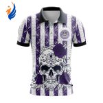 LIGA MX Mazatlan F.C Special Dia De Muertos Design Polo Gift for Men Women LIGA MX Mazatlan F.C Special Dia De Muertos Design Polo Gift for Men Women