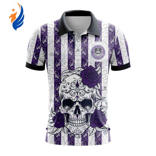 LIGA MX Mazatlan F.C Special Dia De Muertos Design Polo Gift for Men Women