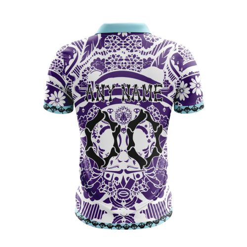 LIGA MX Mazatlan F.C Special Dia De Muertos Design Polo Gift for Men Women