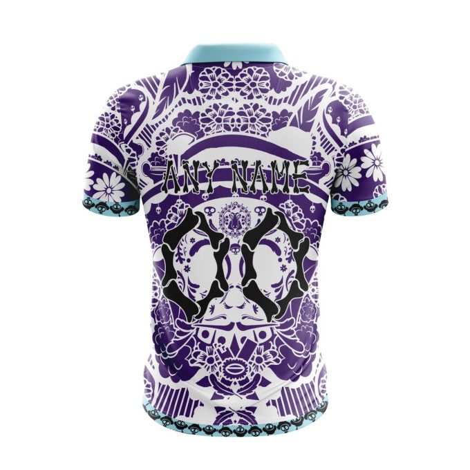 LIGA MX Mazatlan F.C Special Dia De Muertos Design Polo Gift for Men Women