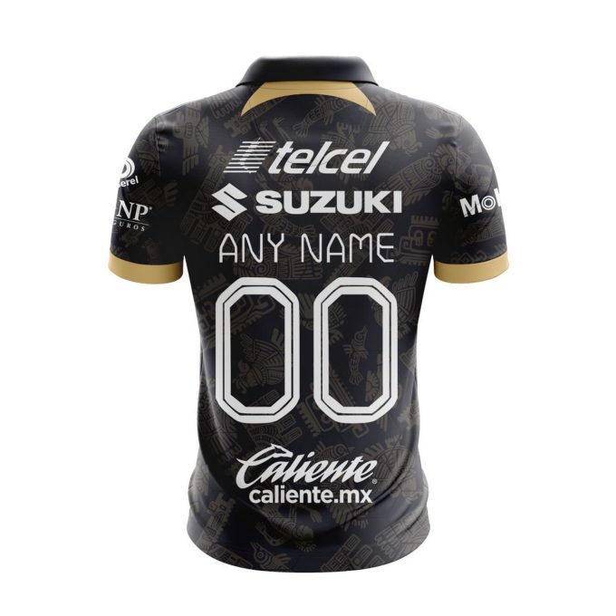 LIGA MX Pumas UNAM 2023 – 2024 Away Aztec Polo