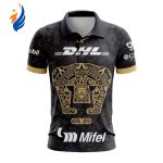 LIGA MX Pumas UNAM 2023 – 2024 Away Aztec Polo LIGA MX Pumas UNAM 2023 – 2024 Away Aztec Polo