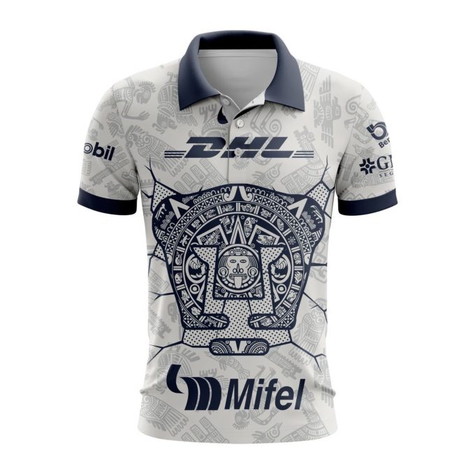 LIGA MX Pumas UNAM 2023 – 2024 Home Aztec Polo