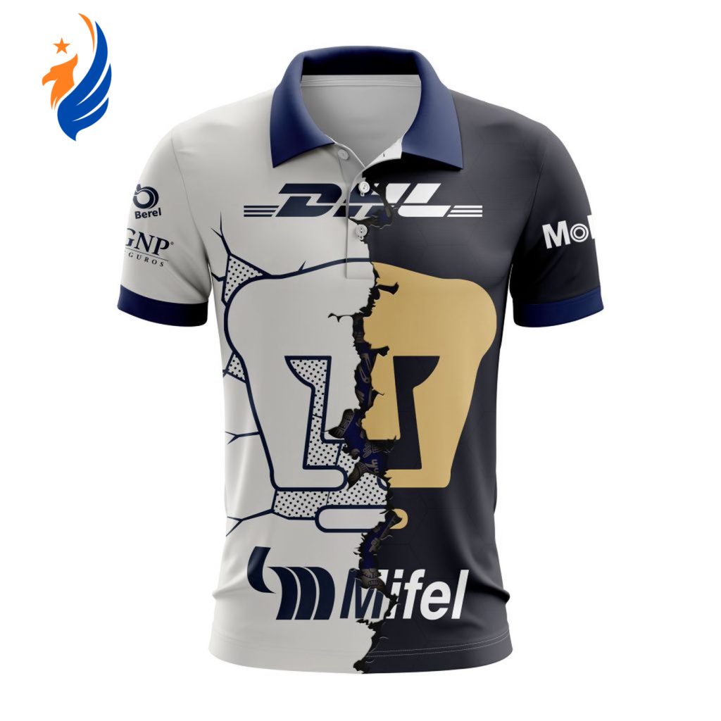 LIGA MX Pumas UNAM 2023 – 2024 Home Mix Away Polo LIGA MX Pumas UNAM 2023 – 2024 Home Mix Away Polo