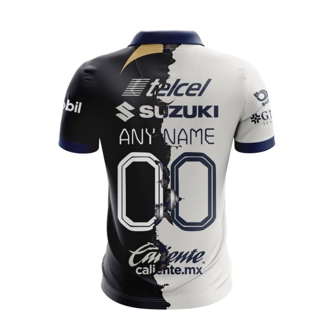 LIGA MX Pumas UNAM 2023 – 2024 Home Mix Away Polo