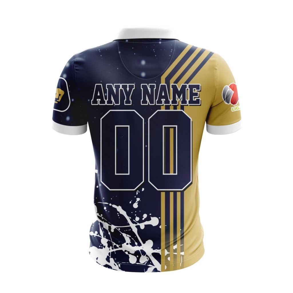 LIGA MX Pumas UNAM New Design Polo For Fan Gift for Men Women LIGA MX Pumas UNAM New Design Polo For Fan Gift for Men Women
