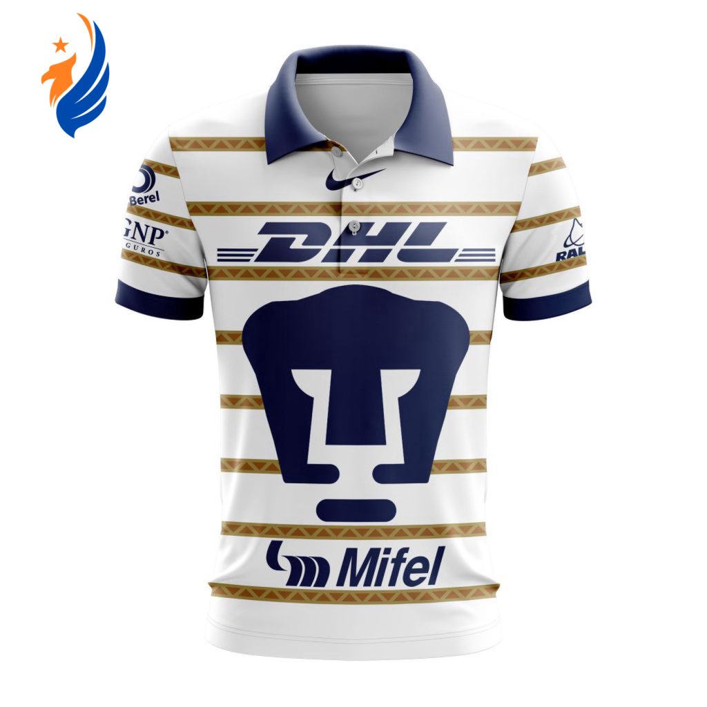 LIGA MX Pumas UNAM Personalized 2025 Home Polo LIGA MX Pumas UNAM Personalized 2025 Home Polo