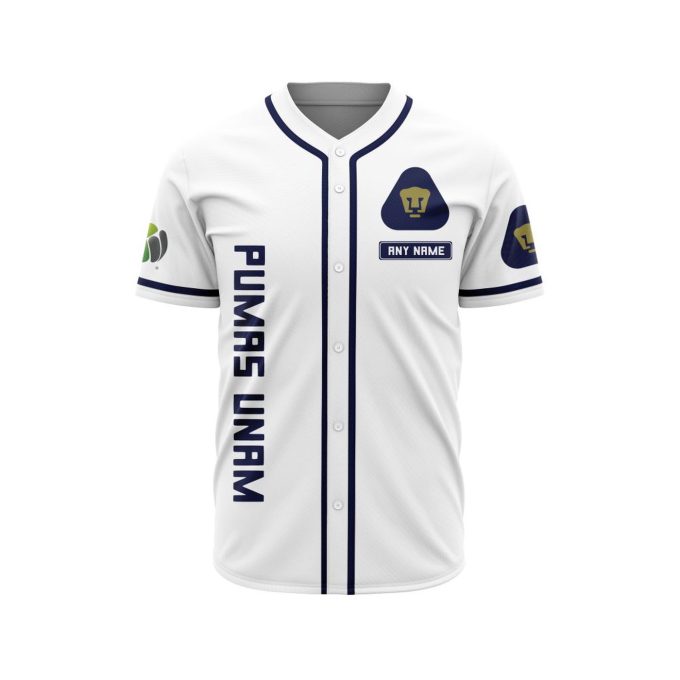 LIGA MX Pumas UNAM Personalized Name Baseball Jersey Gift for Men Women