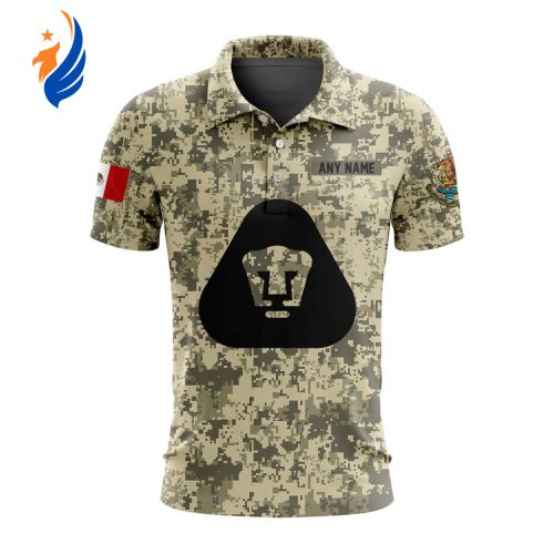 LIGA MX Pumas UNAM Special Camo Design Polo Gift for Men Women